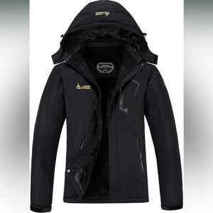 Jingangjin Men's Mountain Waterproof Ski Jacket